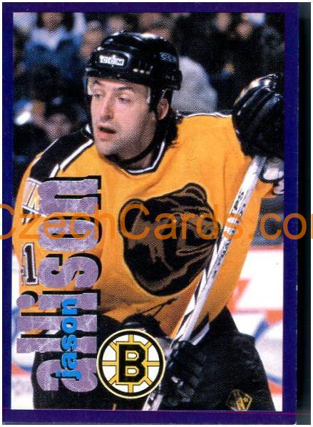 Jason Allison 1998/99 Panini NHL Hockey sticker #14