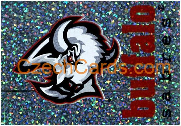 Buffalo Sabres Logo 1998/99 Panini NHL Hockey sticker foil #15