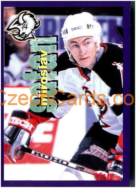 Miroslav Satan 1998/99 Panini NHL Hockey sticker #16