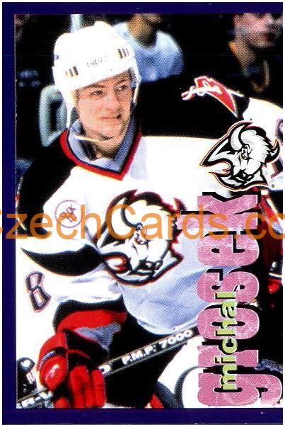 Michal Grosek 1998/99 Panini NHL Hockey sticker #18