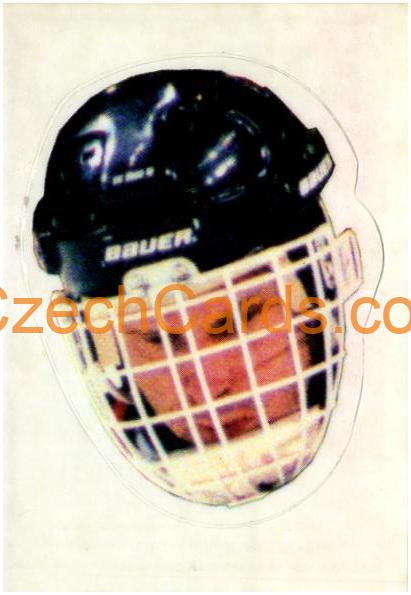 Dominik Hasek 1998/99 Panini NHL Hockey sticker mask #19
