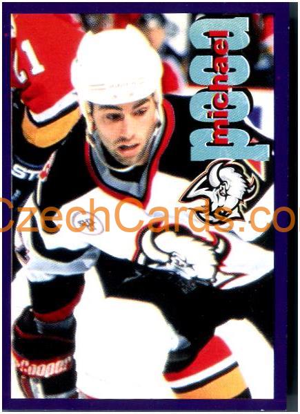 Michael Peca 1998/99 Panini NHL Hockey sticker #21