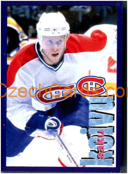 Saku Koivu 1998/99 Panini NHL Hockey sticker #32