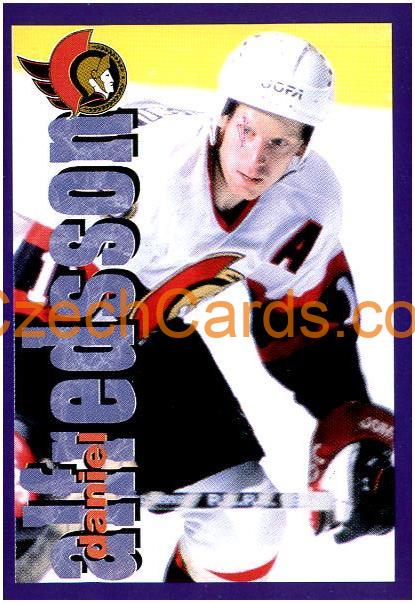 Daniel Alfredsson 1998/99 Panini NHL Hockey sticker #42