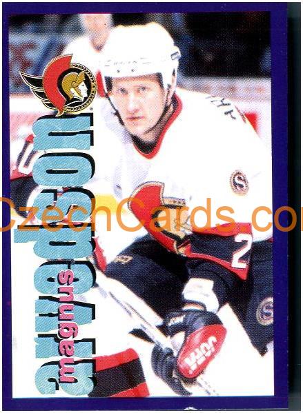 Magnus Arvedson 1998/99 Panini NHL Hockey sticker #44