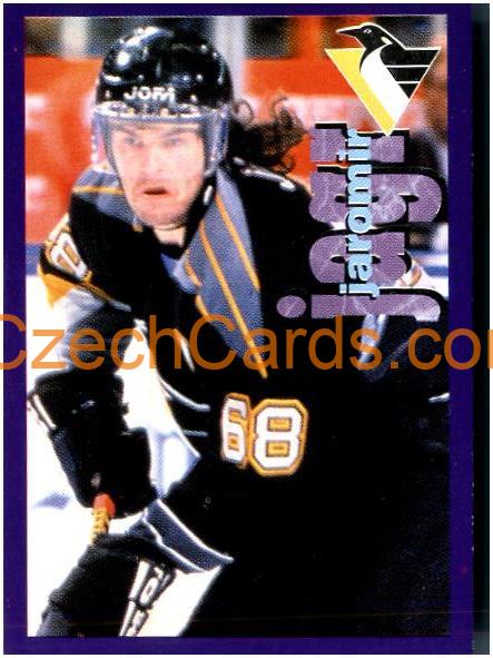 Jaromir Jagr 1998/99 Panini NHL Hockey sticker #48