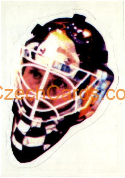 Tom Barrasso 1998/99 Panini NHL Hockey sticker mask #51