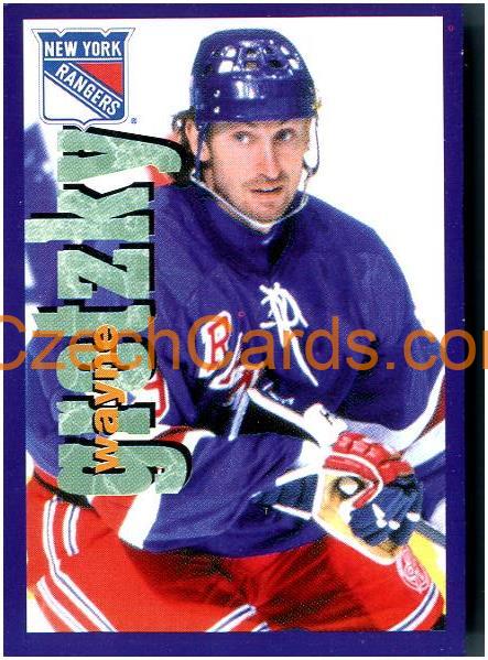 Wayne Gretzky 1998/99 Panini NHL Hockey sticker #80