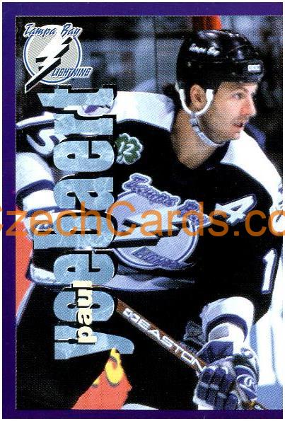 Paul Ysebaert 1998/99 Panini NHL Hockey sticker #101
