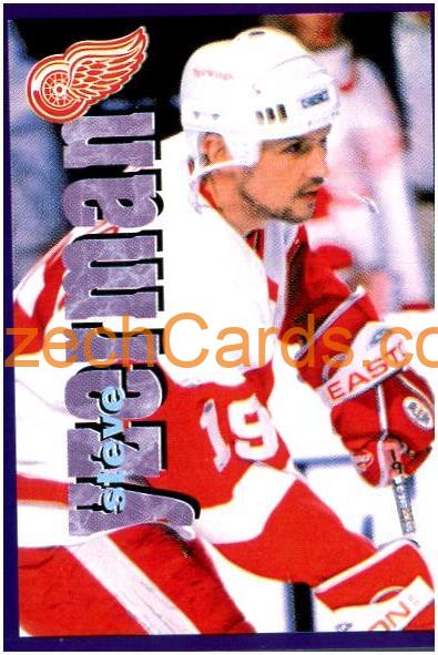 Steve Yzerman 1998/99 Panini NHL Hockey sticker #135