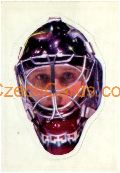 Nikolai Khabibulin 1998/99 Panini NHL Hockey sticker mask #147