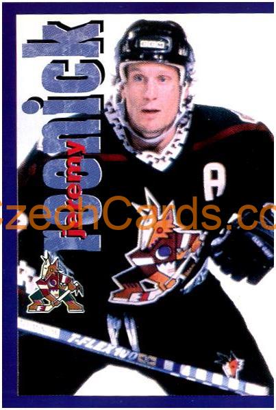 Jeremy Roenick 1998/99 Panini NHL Hockey sticker #150