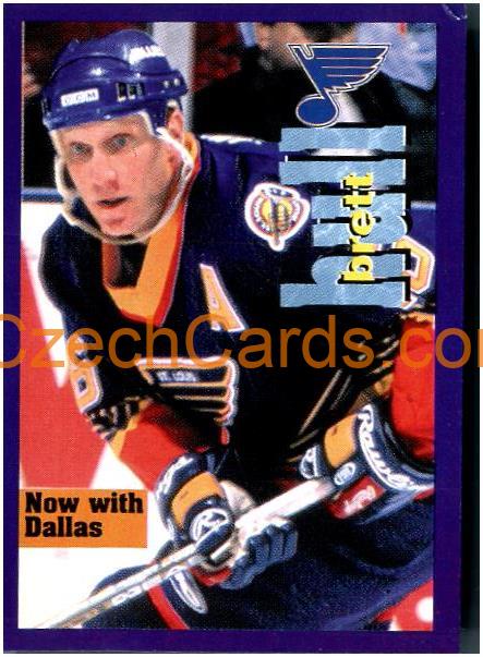 Brett Hull 1998/99 Panini NHL Hockey sticker #152