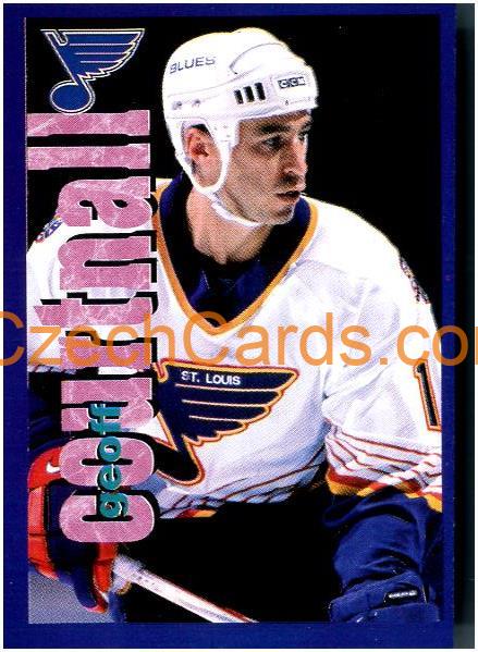 Geoff Courtnall 1998/99 Panini NHL Hockey sticker #156