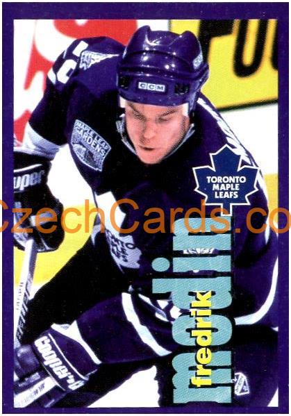 Fredrik Modin 1998/99 Panini NHL Hockey sticker #160