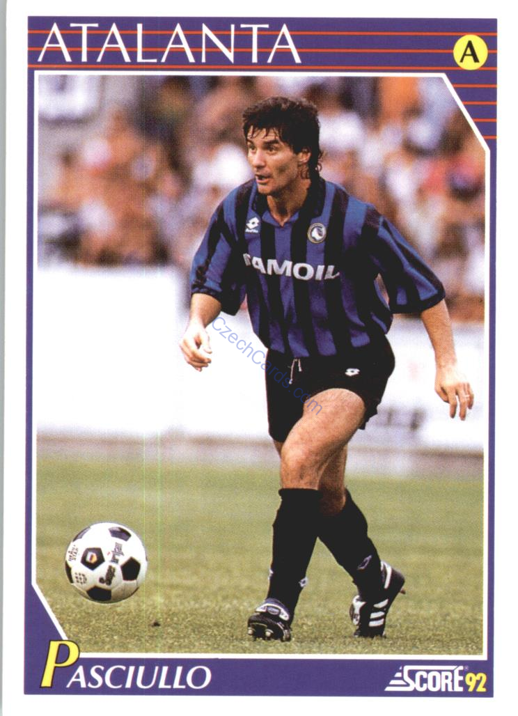 Luigino Pasciullo 1992 Score Italian League #18