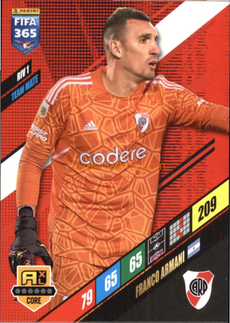 Franco Armani 2024 Panini FIFA 365  Adrenalyn XL RIV1