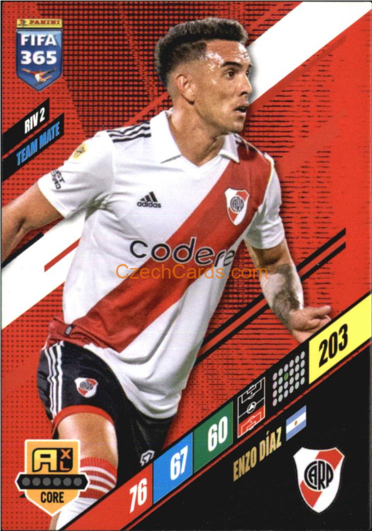 Enzo Díaz 2024 Panini FIFA 365  Adrenalyn XL RIV2