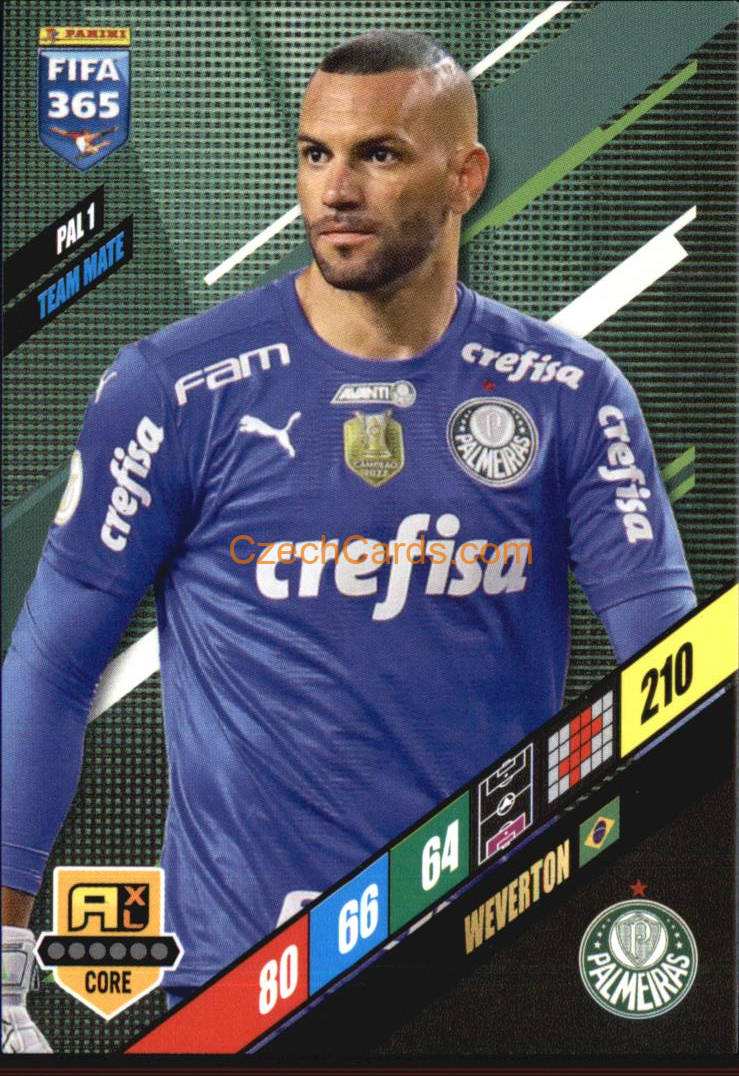 Weverton 2024 Panini FIFA 365  Adrenalyn XL PAL1