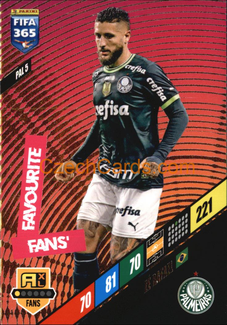 Zé Rafael 2024 Panini FIFA 365  Adrenalyn XL Fans PAL5