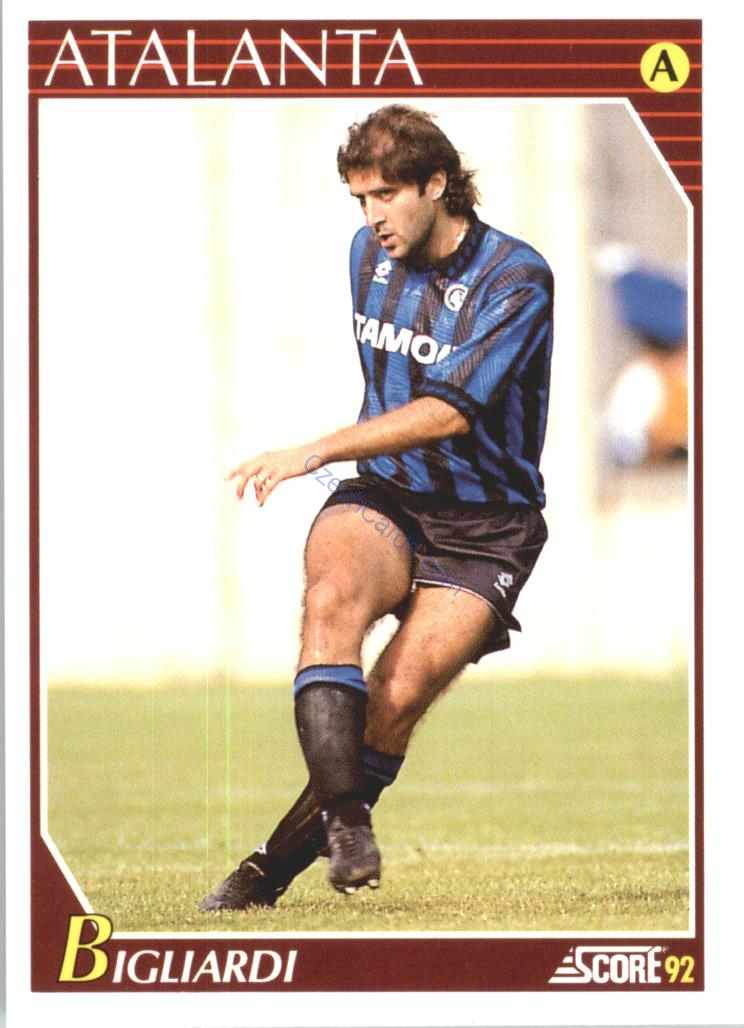 Tebaldo Bigliardi 1992 Score Italian League #20