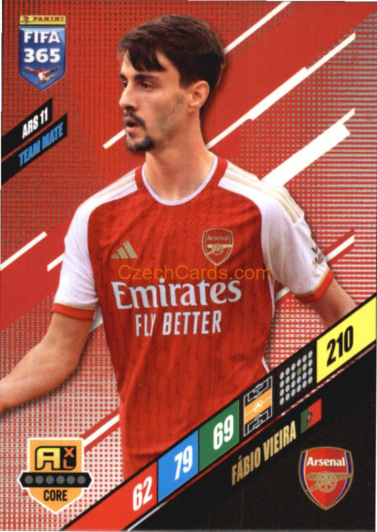 Fábio Vieira 2024 Panini FIFA 365  Adrenalyn XL ARS11