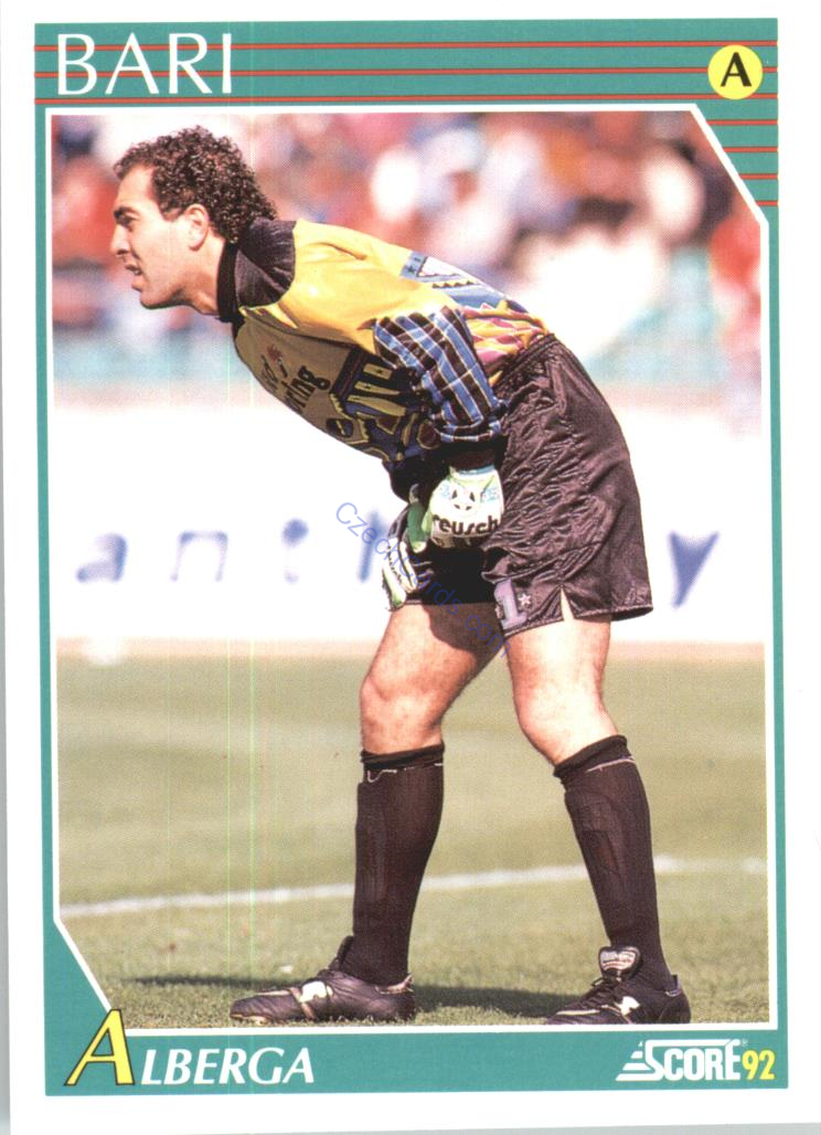 Giuseppe Alberga 1992 Score Italian League #42