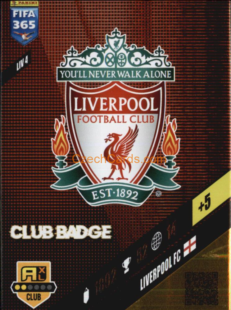 Club Badge 2024 Panini FIFA 365  Adrenalyn XL LIV4