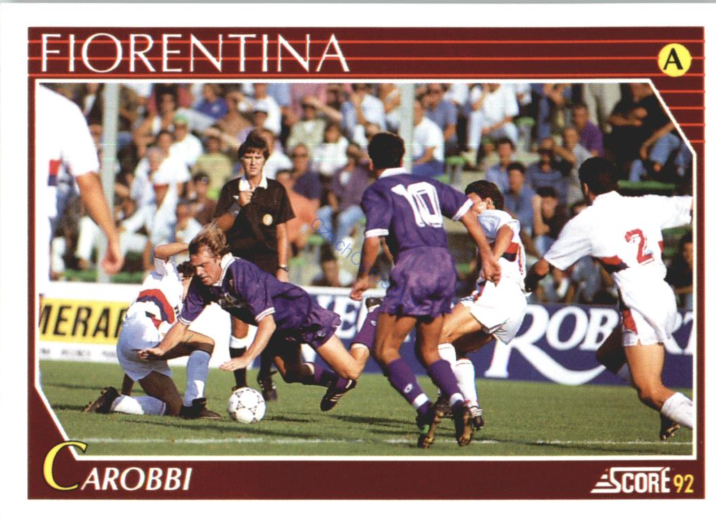 Stefano Carobbi 1992 Score Italian League #78