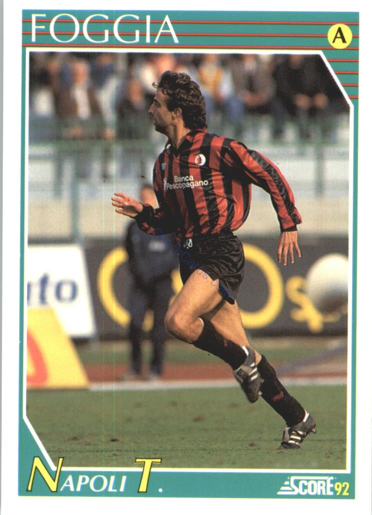 Tommaso Napoli 1992 Score Italian League #95