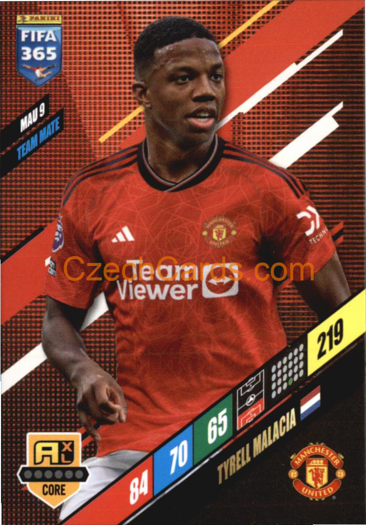 Tyrell Malacia 2024 Panini FIFA 365  Adrenalyn XL  MAU9