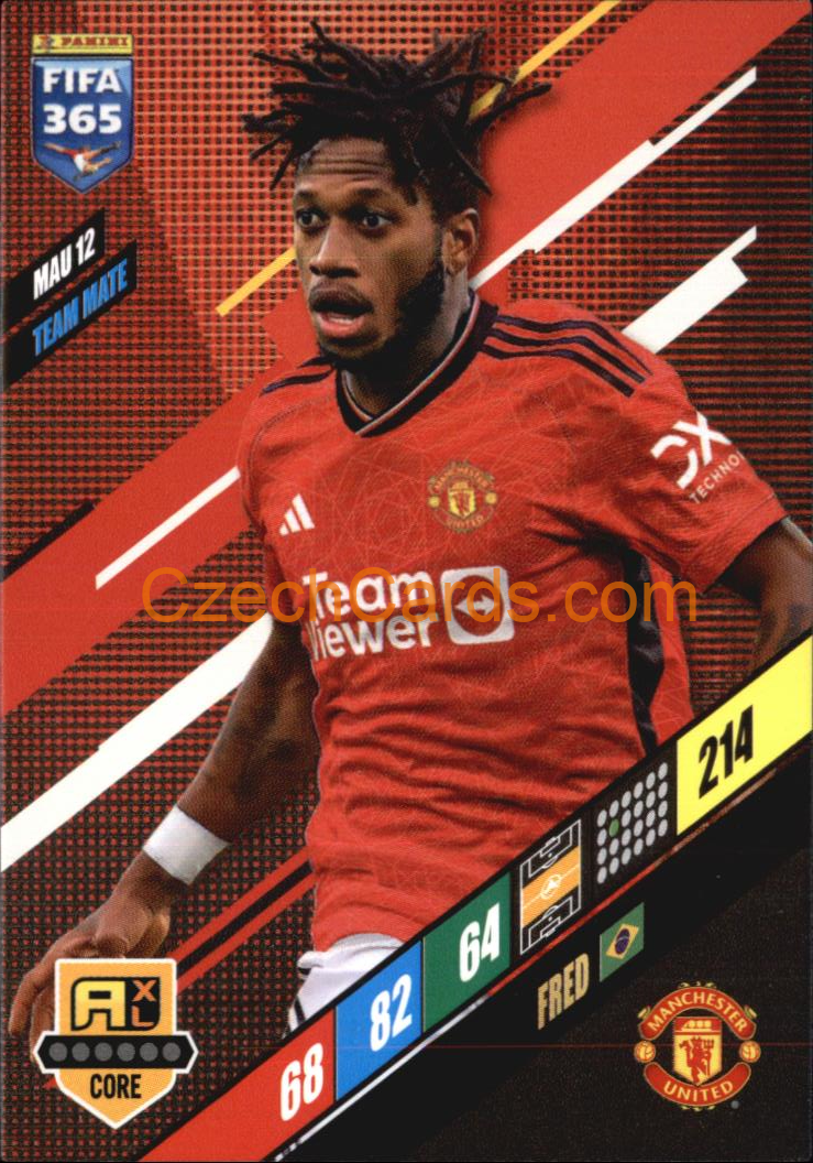 Fred 2024 Panini FIFA 365  Adrenalyn XL  MAU12
