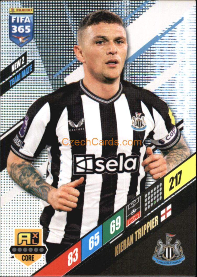 Kieran Trippier 2024 Panini FIFA 365  Adrenalyn XL NEW2