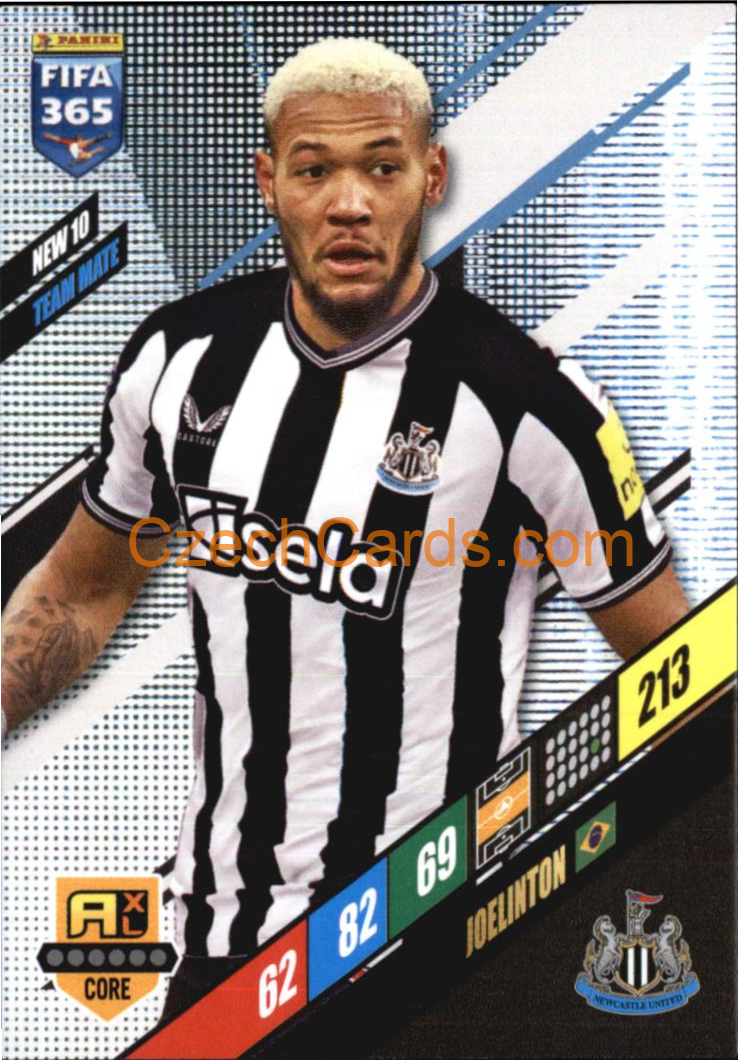 Joelinton 2024 Panini FIFA 365  Adrenalyn XL NEW10