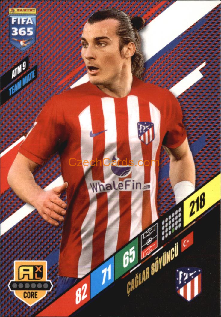 Çağlar Söyüncü 2024 Panini FIFA 365  Adrenalyn XL ATM9