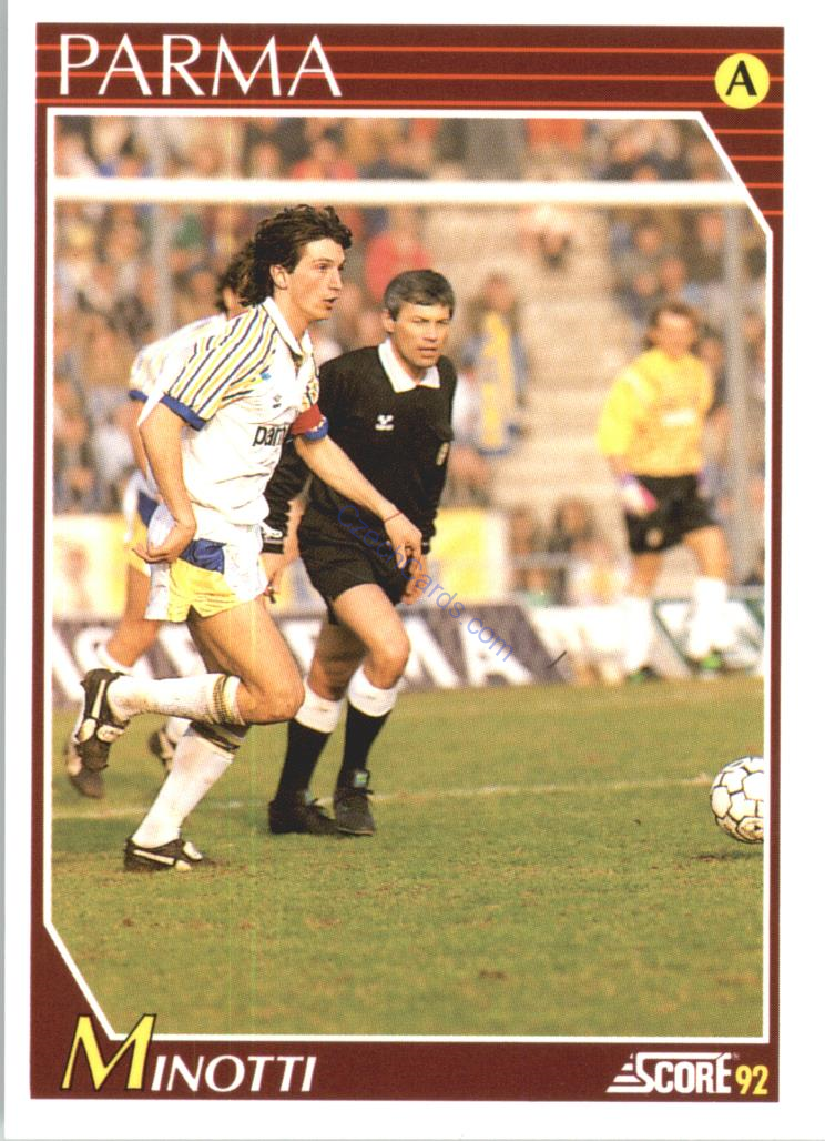 Lorenzo Minotti 1992 Score Italian League #201