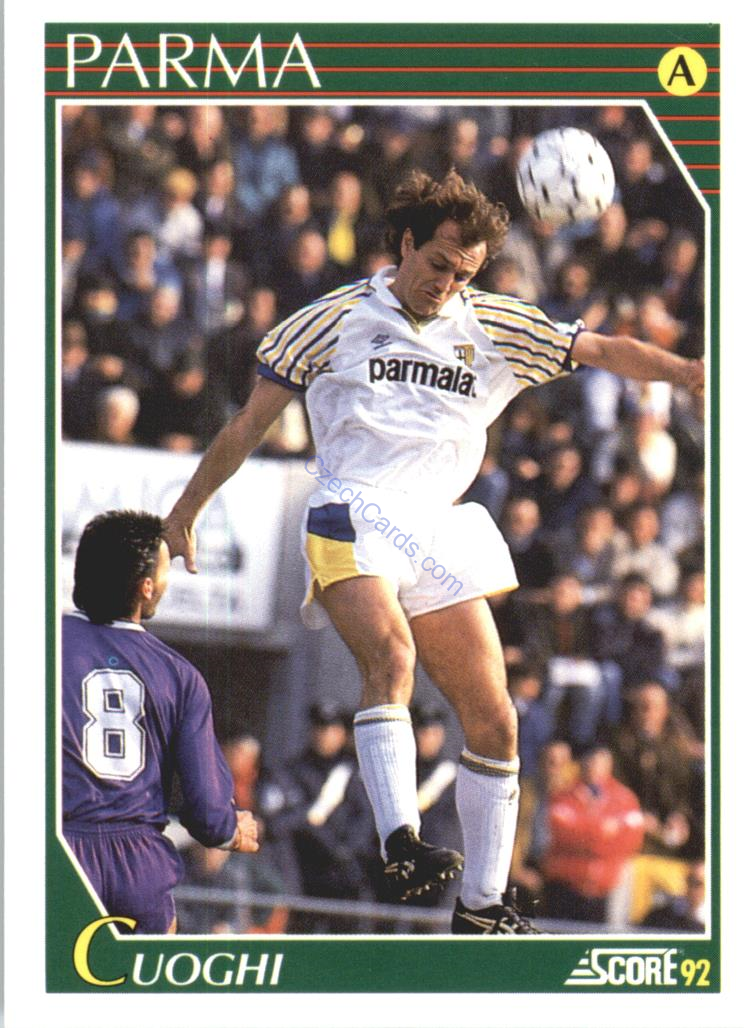 Stefano Cuoghi 1992 Score Italian League #205