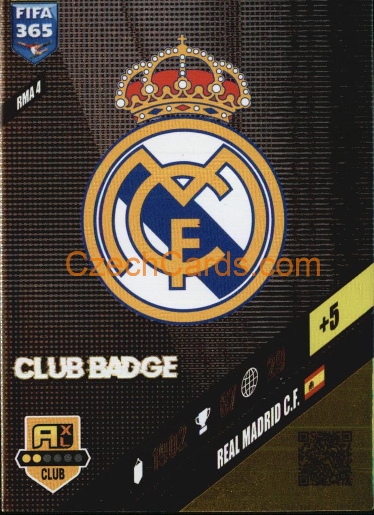 Club Badge 2024 Panini FIFA 365  Adrenalyn XL RMA4