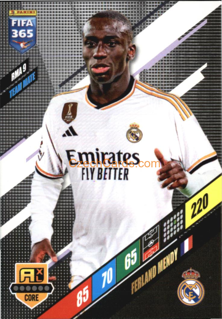 Ferland Mendy 2024 Panini FIFA 365  Adrenalyn XL RMA9