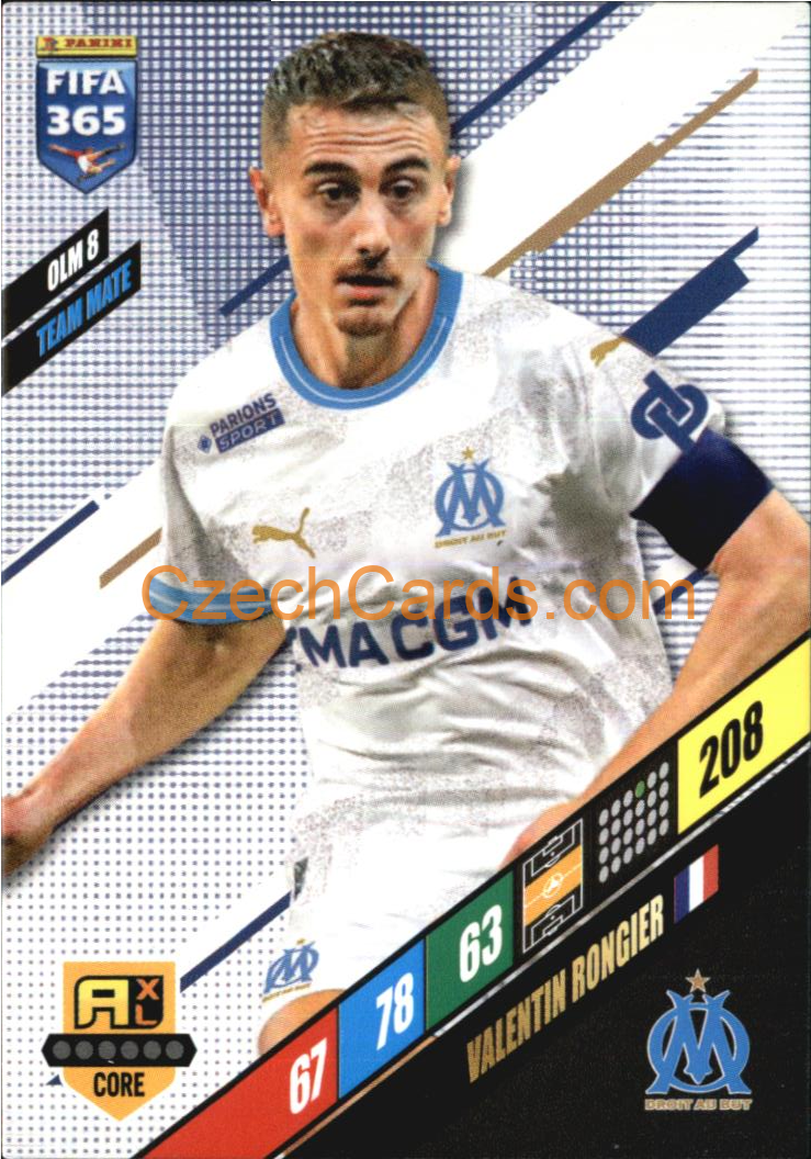Valentin Rongier 2024 Panini FIFA 365  Adrenalyn XL OLM8