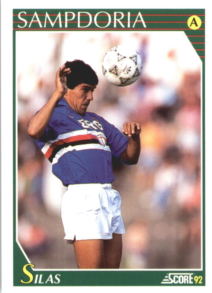 Paulo Do Prado Pereira (Silas) 1992 Score Italian League #239