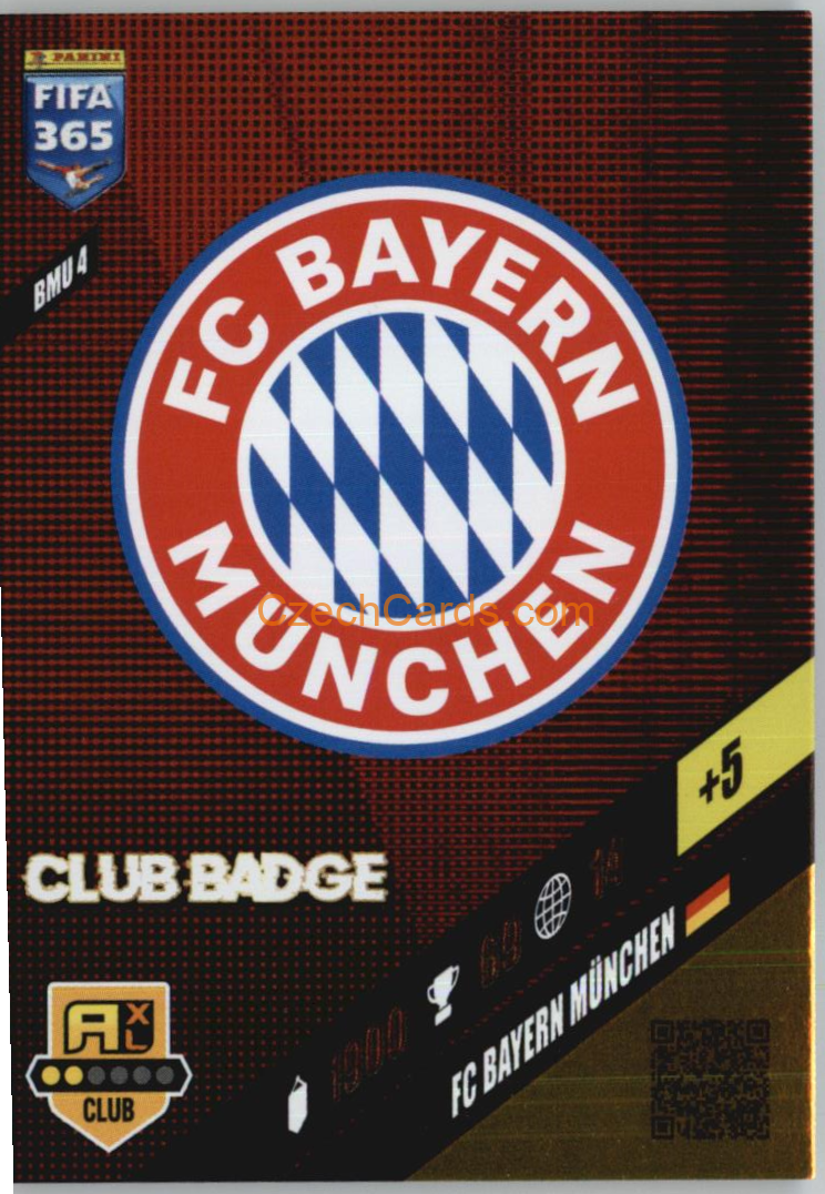 Club Badge 2024 Panini FIFA 365  Adrenalyn XL BMU4