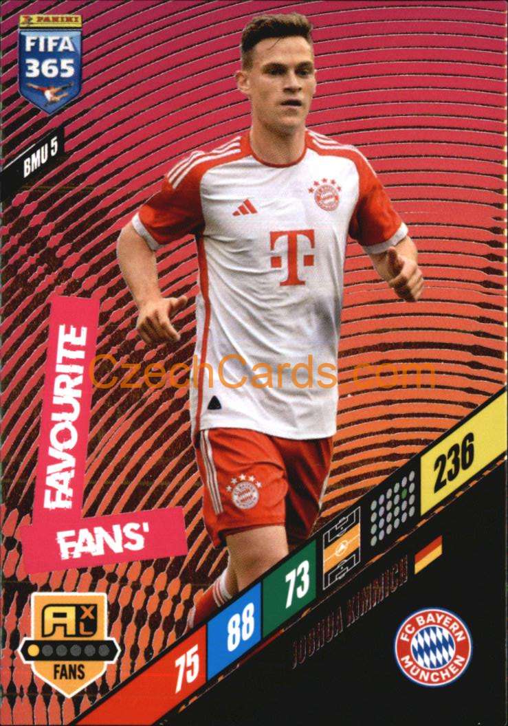 Joshua Kimmich 2024 Panini FIFA 365  Adrenalyn XL Fans BMU5
