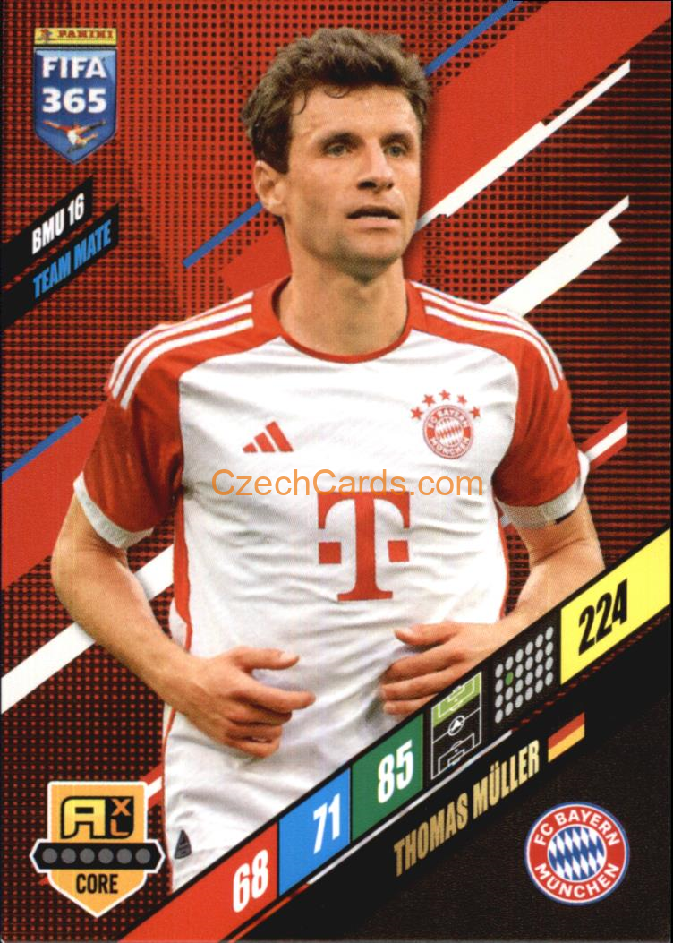 Thomas Müller 2024 Panini FIFA 365  Adrenalyn XL BMU16