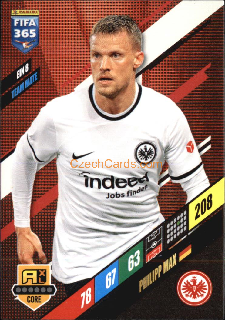 Philipp Max 2024 Panini FIFA 365  Adrenalyn XL EIN8