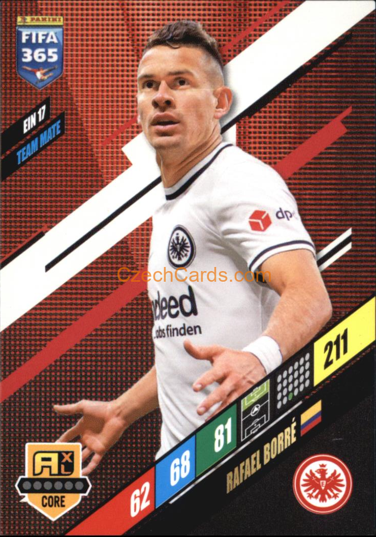 Rafael Borré 2024 Panini FIFA 365  Adrenalyn XL EIN17
