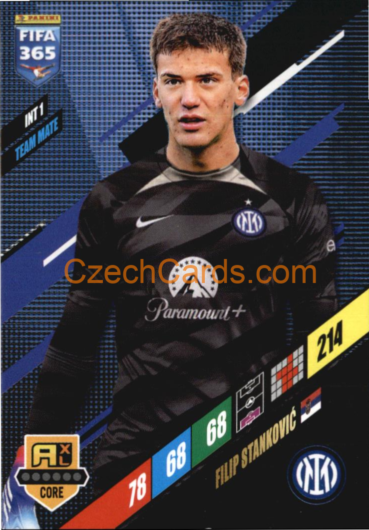 Filip Stankovic 2024 Panini FIFA 365  Adrenalyn XL INT1