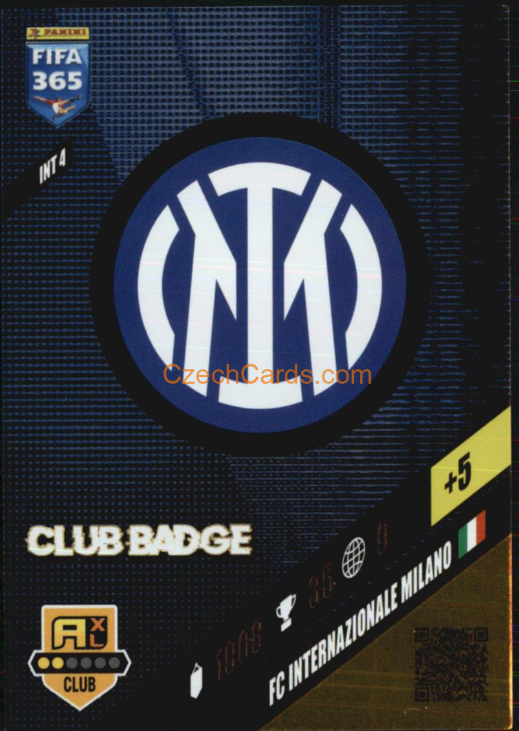 Club Badge 2024 Panini FIFA 365  Adrenalyn XL INT4