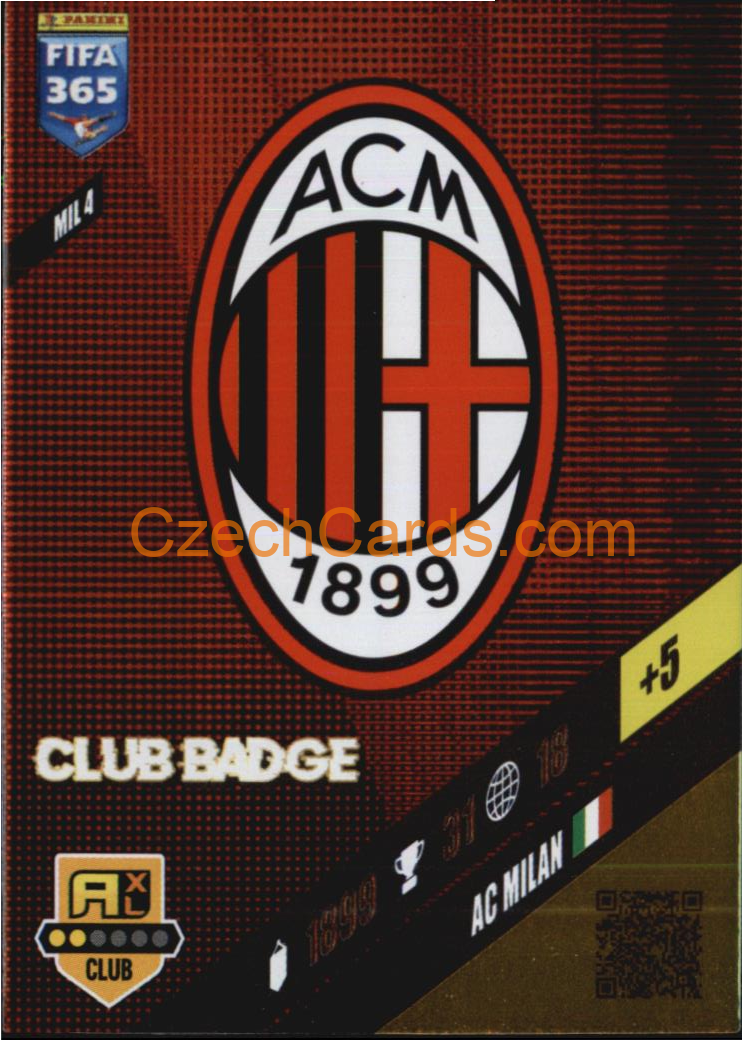 Club Badge 2024 Panini FIFA 365  Adrenalyn XL MIL4