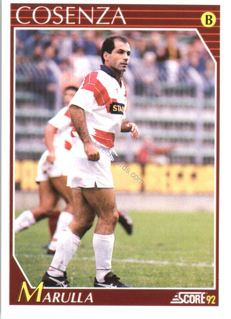 Luigi Marulla 1992 Score Italian League #295